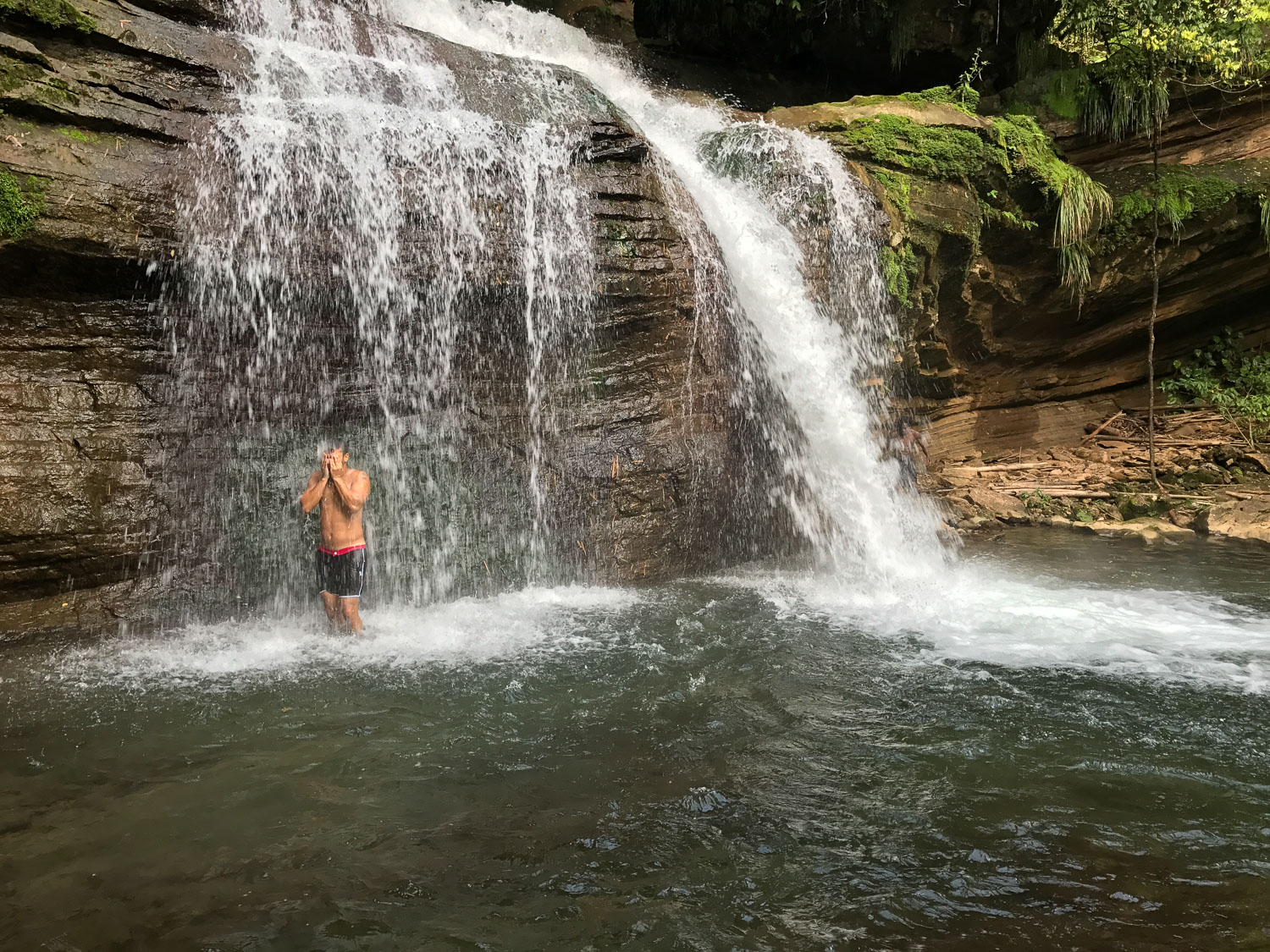 nanny falls jamaica