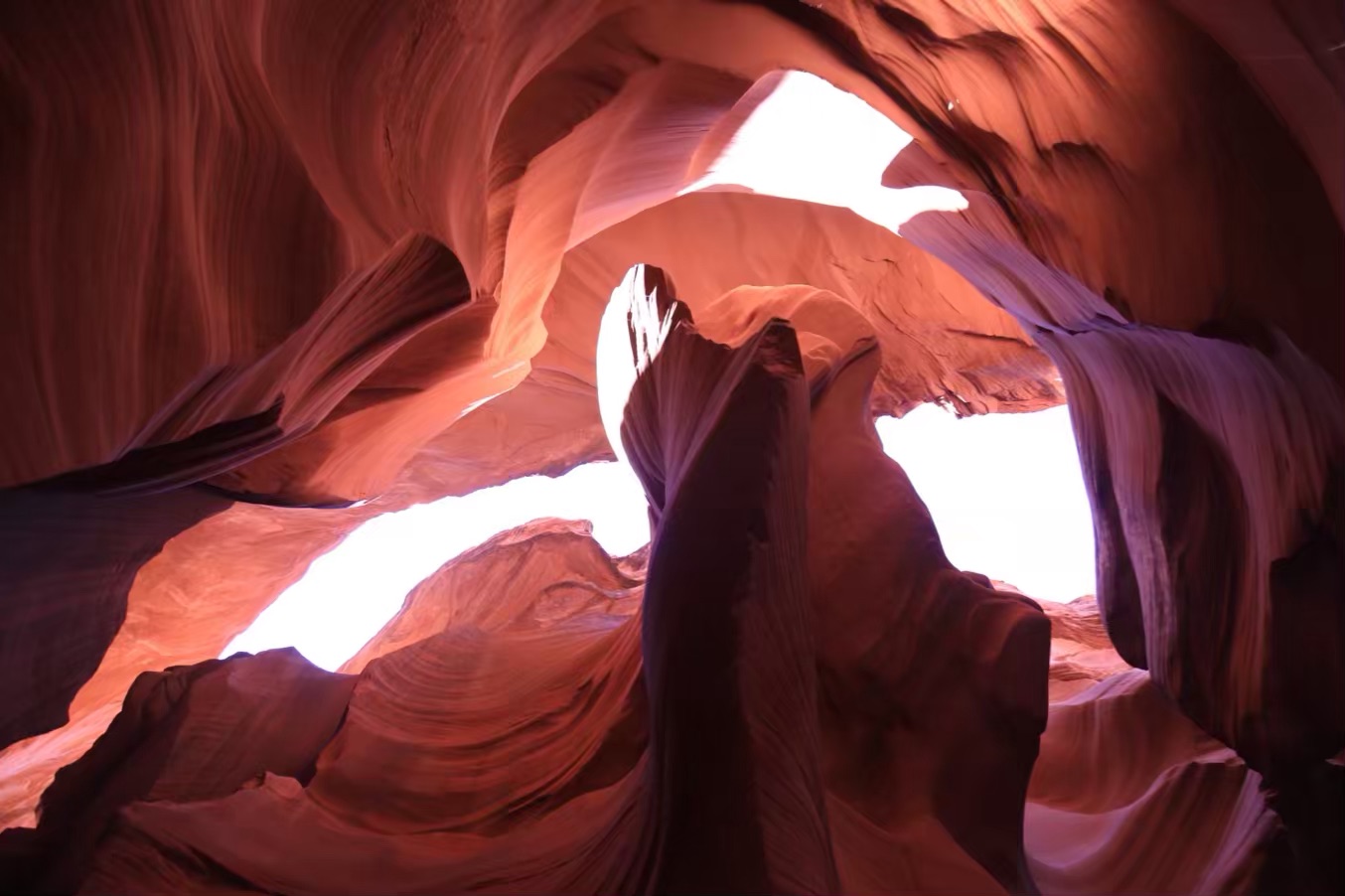 lower antelope canyon abstract