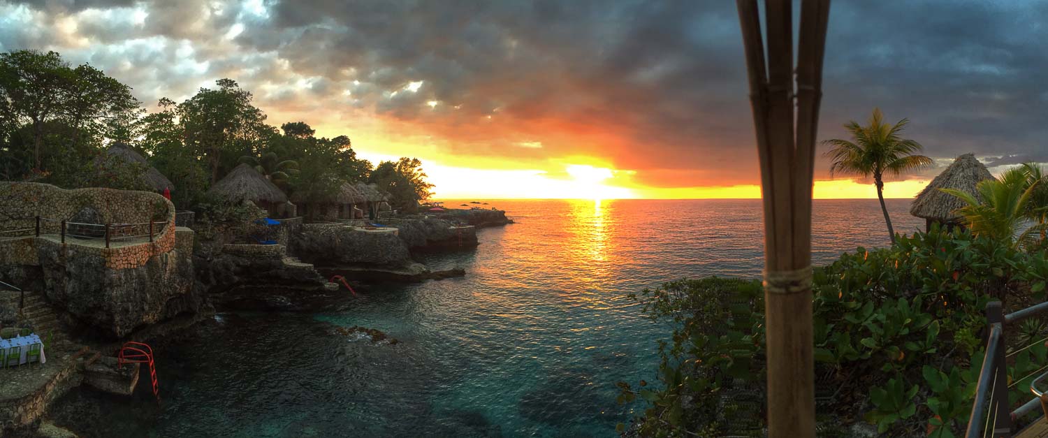 negril sunset jamaica