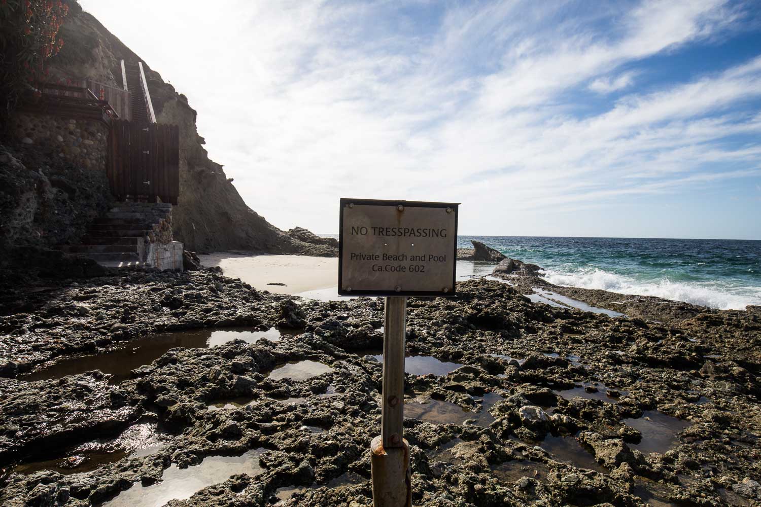 Laguna Beach Hidden Pools access