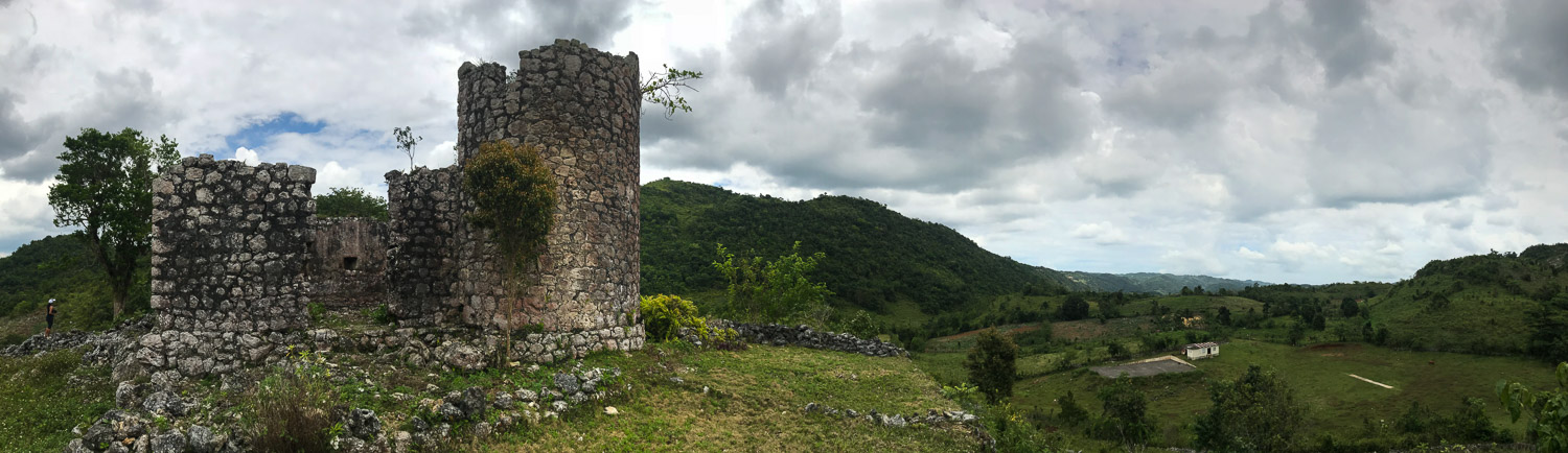 jamaica countrside ruins